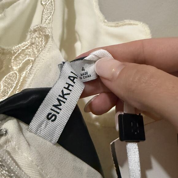 New Simkhai Phoenix Embroidered Lace Maxi Dress - Picture 5 of 6